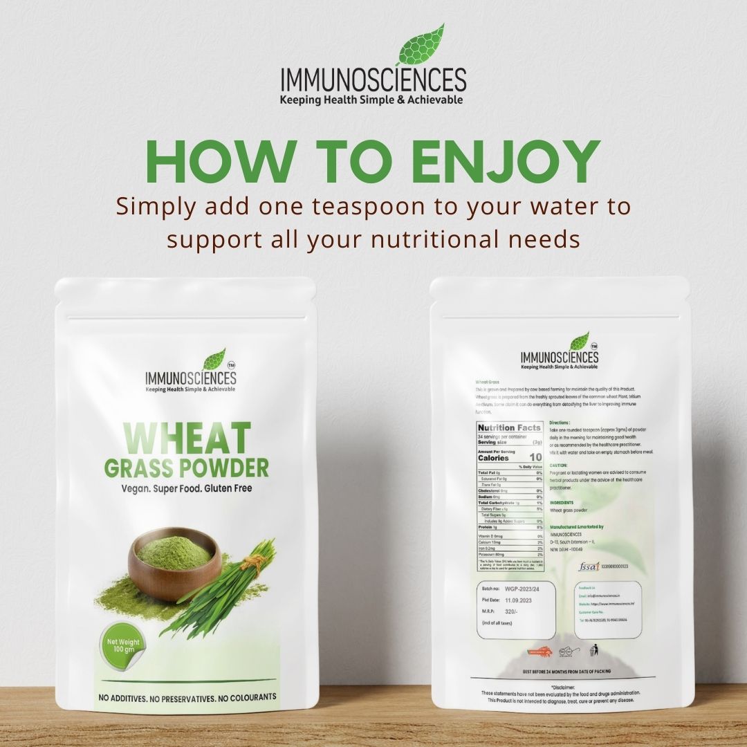 Immunosciences Wheatgrass powder