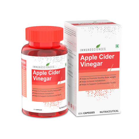 Immunosciences Apple Cider Vinegar – Sugar-Free, Supports Digestion & Weight Management