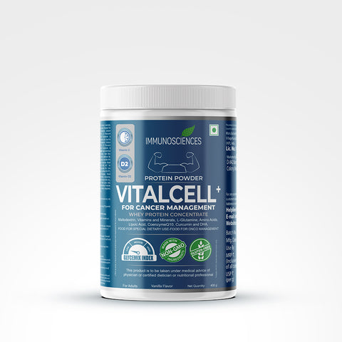 Immunosciences-Vitalcell Plus Protein Powder For Cancer Management Whey Protein Concentrate