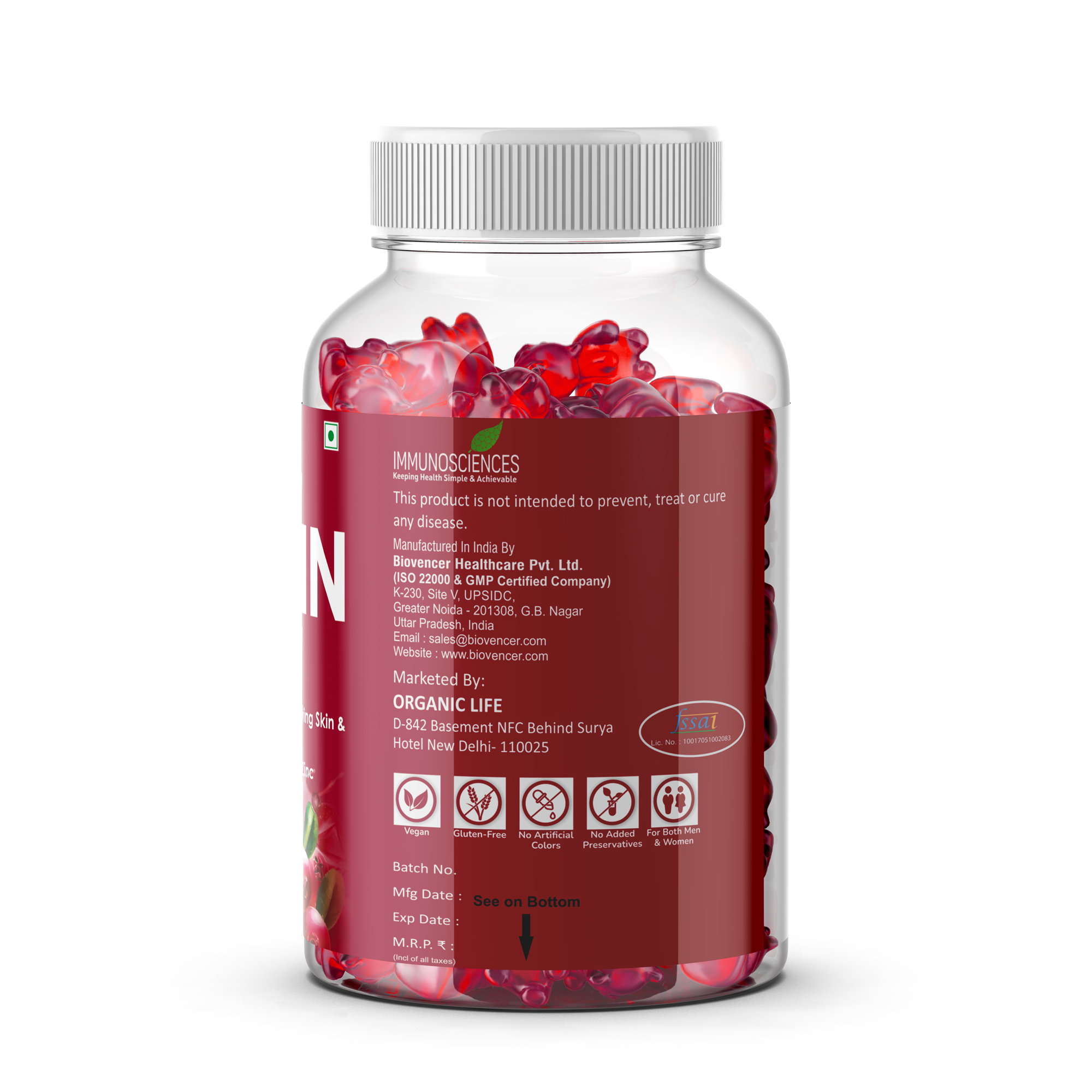 Immunosciences Biotin Gummies