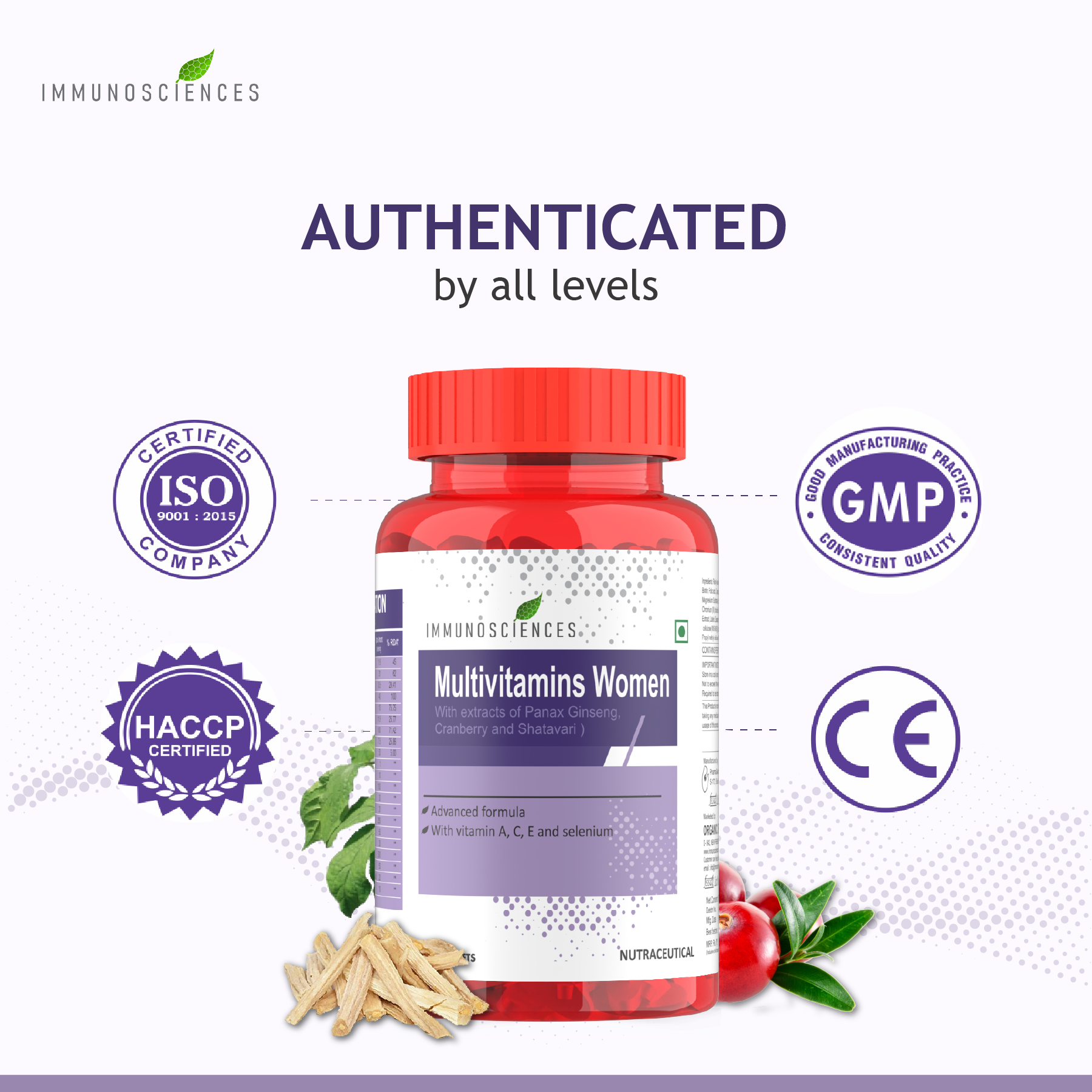 Immunosciences Multivitamins Women